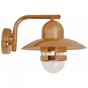 Nordlux Nibe Outdoor Dome Wall Lamp Copper, E27, IP54