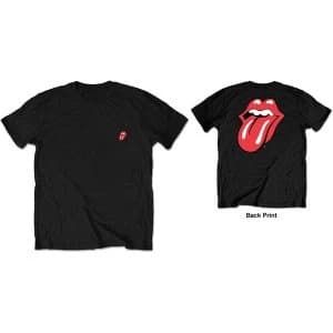 The Rolling Stones - Classic Tongue Mens Large T-Shirt - Black