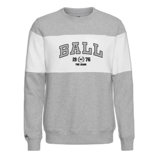 Ball Sweatshirt Ball J. Montana Gris Unisex S
