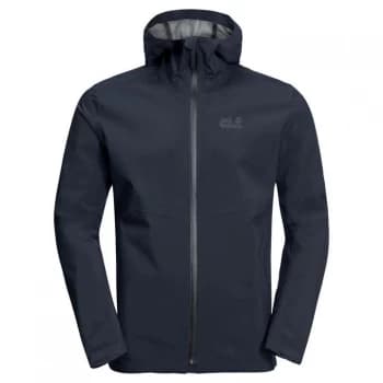 Jack Wolfskin Pack Waterproof Jacket - Night Blue