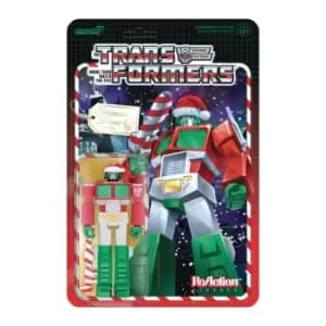 Transformers Reaction Figure Optimus Santa
