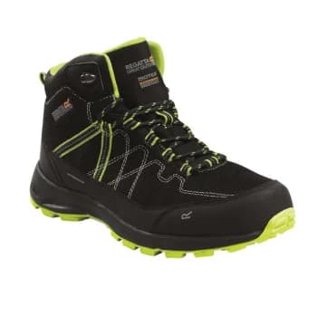 Regatta Samaris Lite Waterproof & Breathable Walking Boots - Black/LimPun