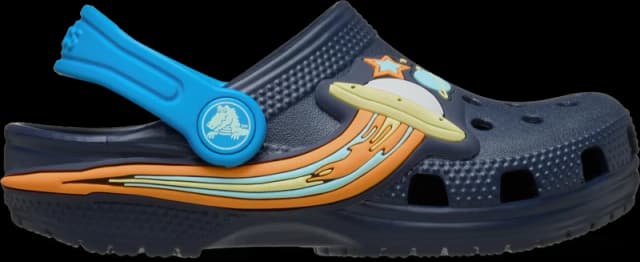 Crocs Kids Toddler Classic UFO Lights Clogs Navy C7