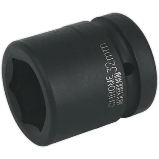 Loops 32mm Forged Impact Socket - 1" Sq Drive - Chromoly Impact Wrench Socket Multi