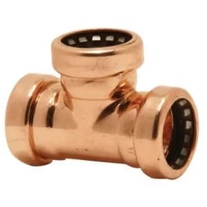 Plumbsure Push fit Equal tee Dia15mm