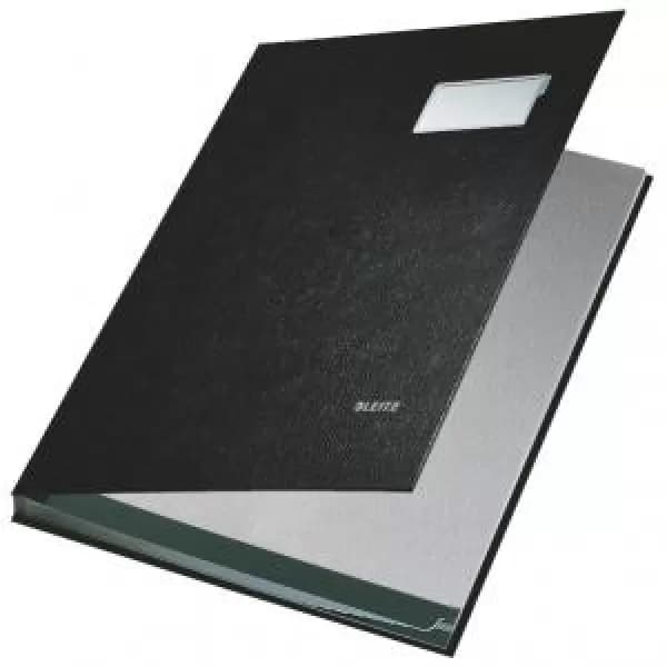 Leitz Signature Book Black, 10 Compartments