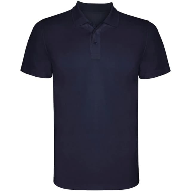 ROLY ROLY Men Monzha Short-Sleeved Polo Shirt in Navy Size: Small Navy S Male 5063470829040