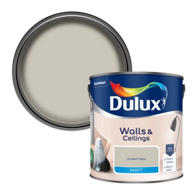 Dulux Matt Knotted Twine 2.5L Paint One Colour X03XH Unisex