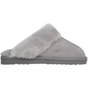 Jack Wills Mule Slippers - Grey