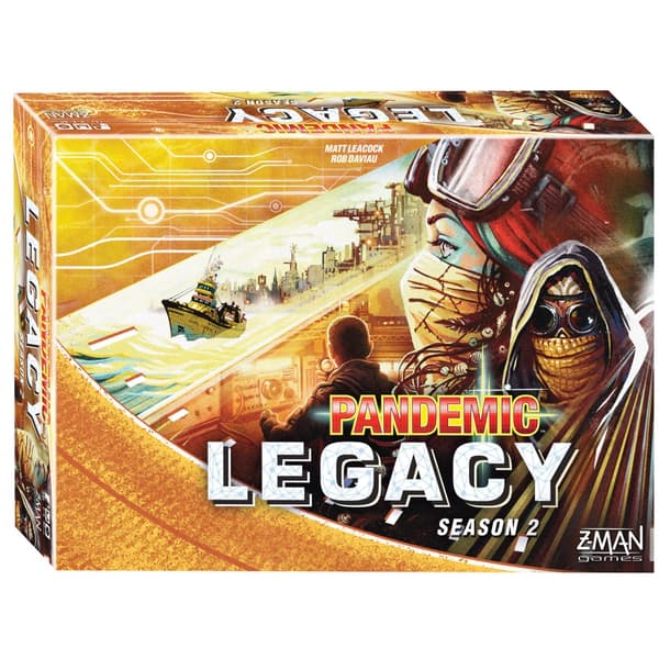 Z Man Games ZMG71173 Pandemic Legacy Season 2 Board Game Yellow