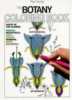 The Botany Coloring Book by Paul Young Paperback