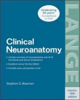 Clinical Neuroanatomy 25th Edition by Stephen G Waxman Paperback