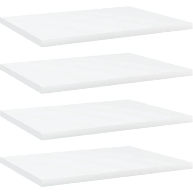 VIDAXL Vidaxl - Bookshelf Boards 4 pcs White 40x30x1.5cm Engineered Wood 8720286244074