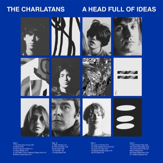 The Charlatans A Head Full Of Ideas / Live - Trust Is For Believers 3LP Black unisex