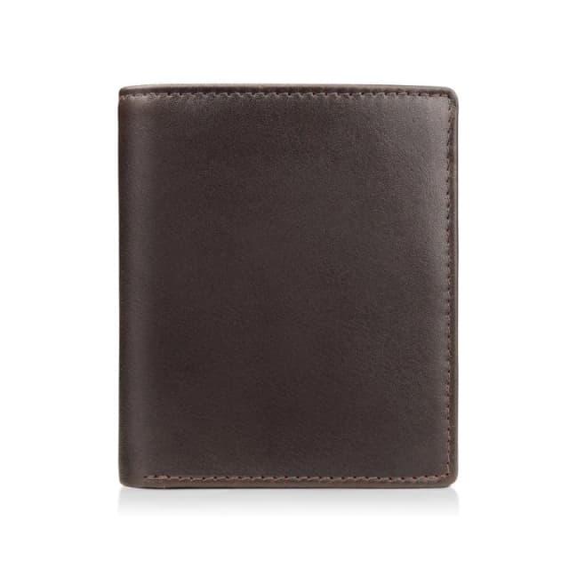 PRIMEHIDE Leather Tuscan Mens Bifold Wallet - Brown Brown 10.5 x 9.5