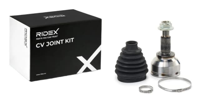 RIDEX 5J0051 CV Joint Wheel Side Rubber Joint Kit,drive shaft (5)