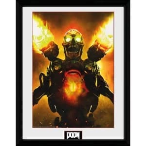 Doom Key Art Framed Collector Print