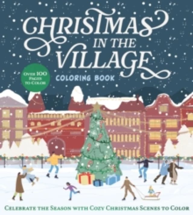 Christmas in the Village Coloring Book. Paperback. By Editors of Chartwell Books Books