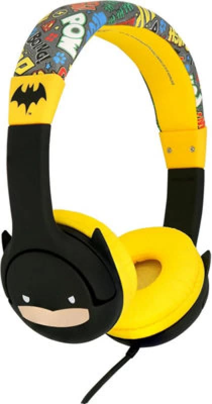OTL Batman Chibi Style Childrens Headphones With Ears