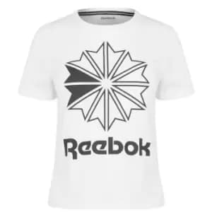 Reebok Starcrest T Shirt Womens - White