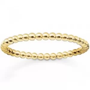 THOMAS SABO Ladies Glam And Soul Gold Ring TR2122-413-12