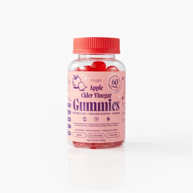 Myga Apple Cider Vinegar Gummies 60 Gummies Red unisex One Size