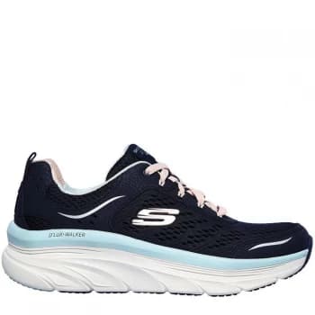 Skechers Dlux Walker Runners - Navy/Blue