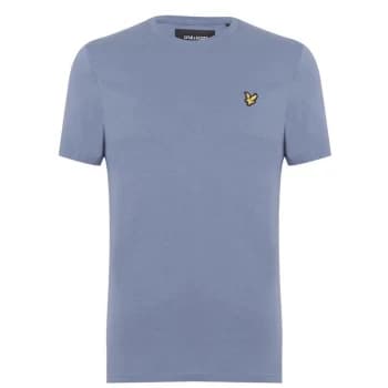 Lyle and Scott Basic Logo T Shirt - BlueW477