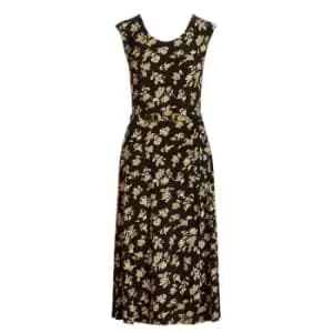 Lauren by Ralph Lauren Vabrizio Midi Dress - Black