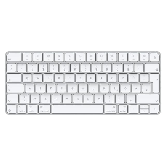 Apple Apple Magic keyboard Universal USB + Bluetooth QWERTZ German White MXCL3D/A