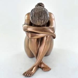 Peace Cold Cast Bronze Sculpture 14cm