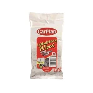 CarPlan Upholstery Wipes (Pouch of 20)