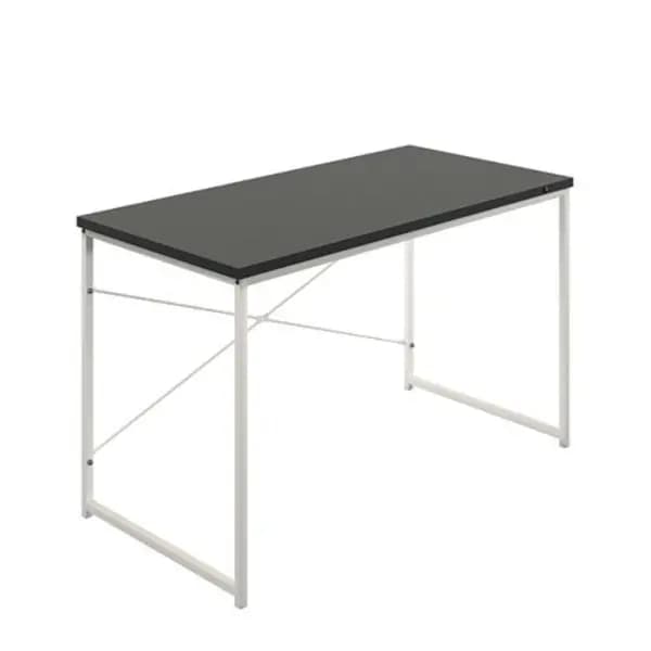 Okoform Rectangular Heated Desk 1200x600x733mm Black/White KF81083