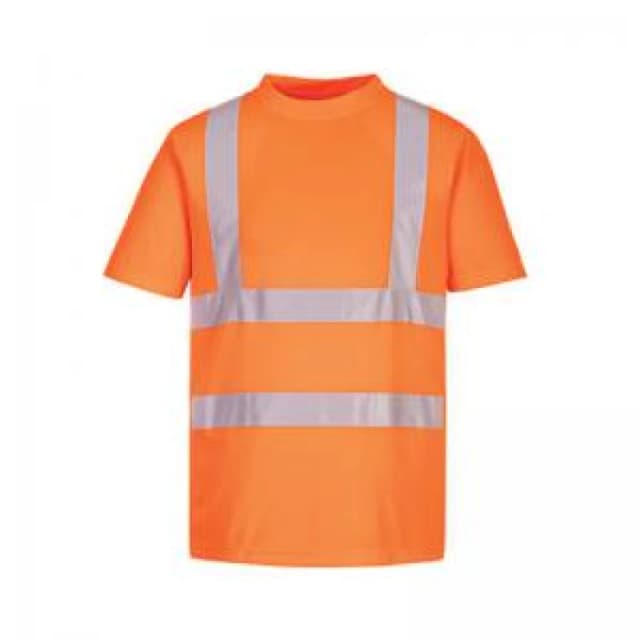 Portwest Eco Hi Vis T Shirts Multi Pack EC12ORRXL Colour: Orange