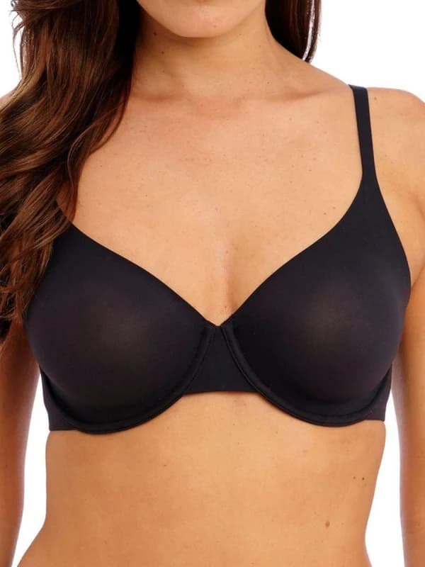 Wacoal Womens non-padded underwired molded bra Wacoal Ines secret Noir Female 85C