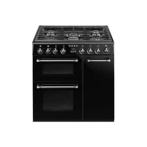 SMEG Burghley BU93BL Dual Fuel Range Cooker