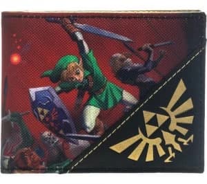 NINTENDO Zelda Ocarina of Time Bifold Wallet - Red
