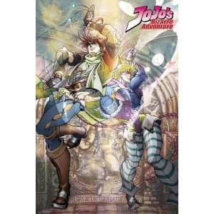 Jojos Bizarre Adventure Joseph and Ceasar Maxi Poster