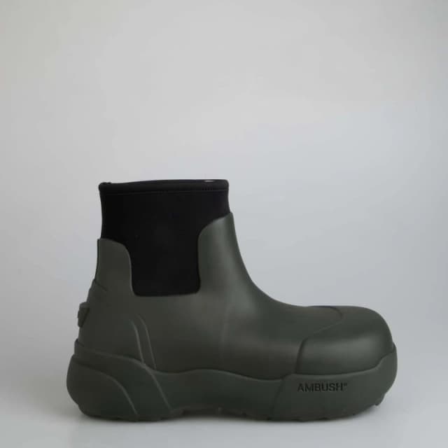 Ambush Rubber Boots - Green Black Green Black 4
