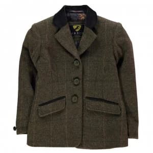 Shires Aubrion Saratoga Junior Jacket - Green Check