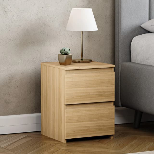 Lassic Vida Designs Denver 2 Drawer Bedside Chest Pine unisex 2 Drawer