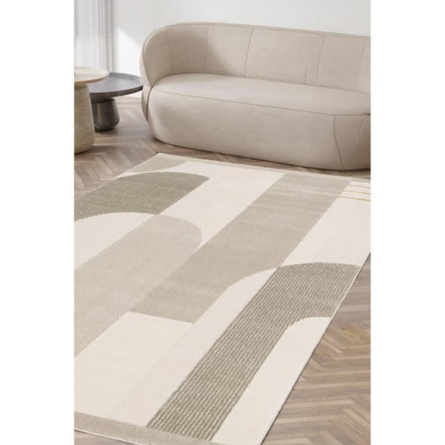 Homemaker Turin Abstract Rug Neutral Neutral unisex 120x170cm