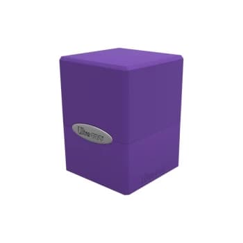 Ultra Pro Satin Cube Deck Box - Royal Purple