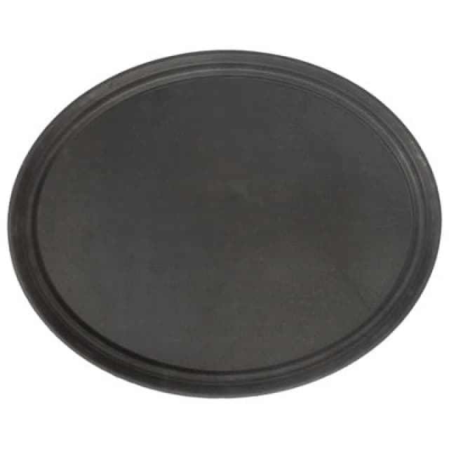 Argon Tableware Oval Non-Slip Serving Tray - 73.5cm x 60cm - Black Black