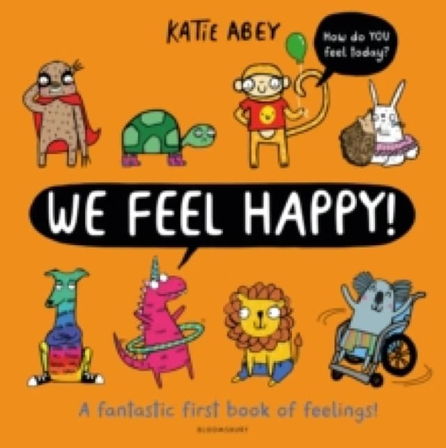 Katie Abey We Feel Happy Book Multi unisex