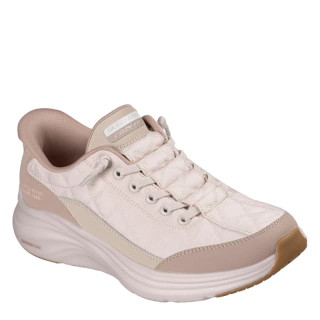 Skechers Contour Foam Runners Womens OffWht/Natural female 7 (40)
