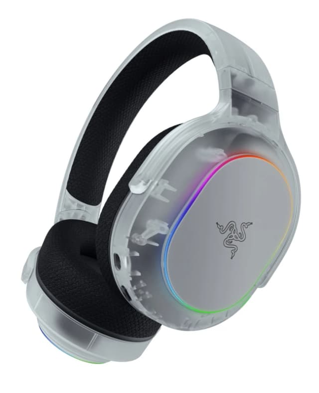 Razer Razer BarraCuda X Chroma - Phantom White Ed. Headset Wireless Head-band Gaming Bluetooth RZ04-05220400-R3M1