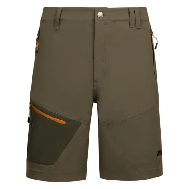 Trespass Trespass Men Daars Casual Shorts in Khaki Size: X-Small Khaki XS Male 5063703804059
