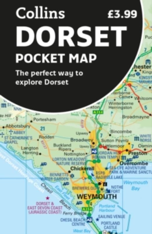 Dorset Pocket Map. By Collins Maps Books