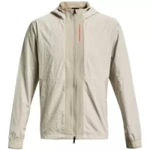 Under Armour Rush Legacy Windbreaker Jacket Mens - Cream